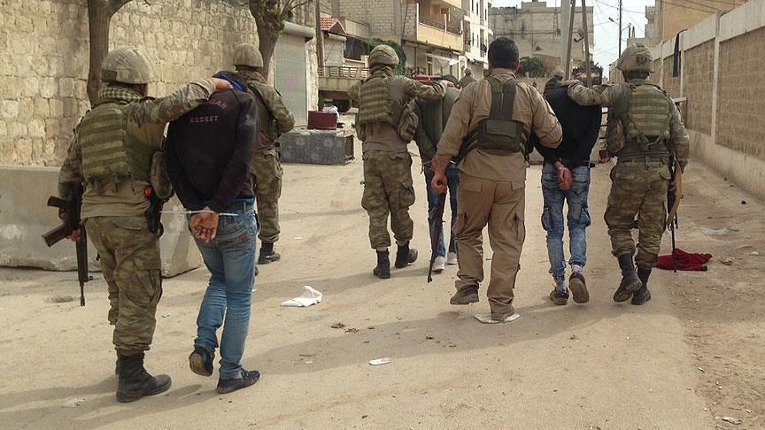 9 PKK/YPG suspects arrested in Afrin, Syria