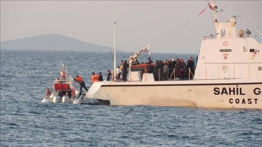 نجات 21 مهاجر غیرقانونی در موغلای ترکیه