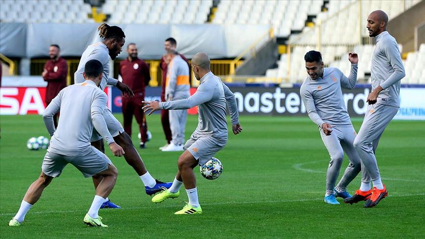 Galatasaray Club Brugge maçına hazır