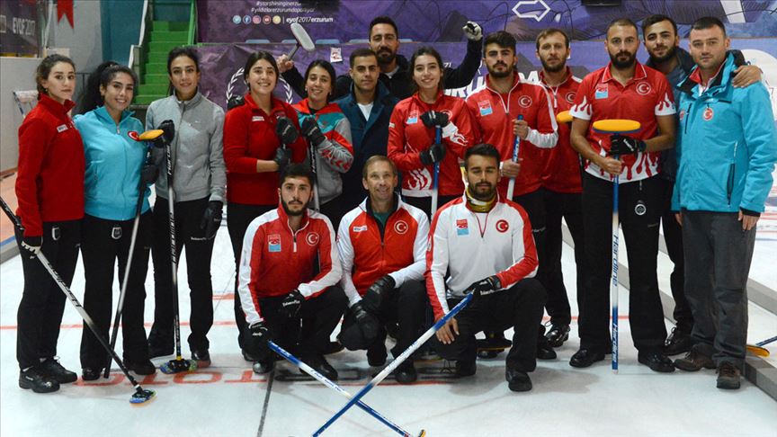 Milli curlingcilerin hedefi Avrupa'da ilk 10 