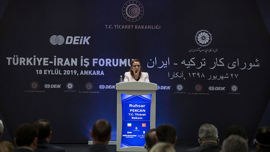 Ticaret Bakanı Pekcan: Türkiye-İran ilişkileri iş dünyasının önünü açıcı bir yön alıyor