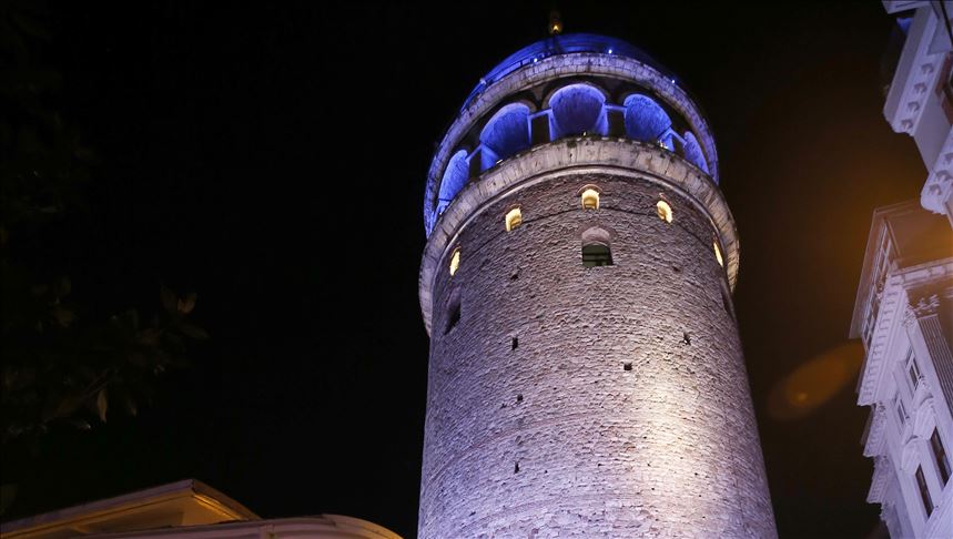Turkey: Galata Tower to wear tie for cancer awareness