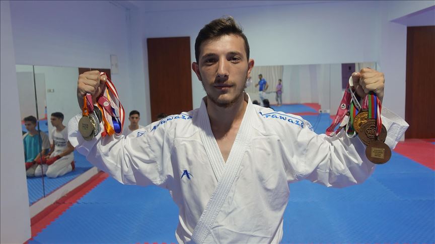 Avrupa şampiyonu Murat Öz olimpiyatlar için çalışıyor 