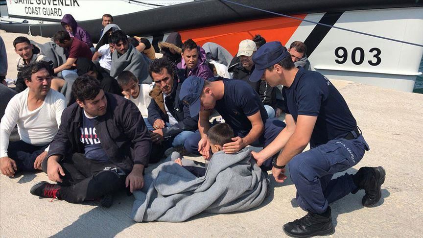 Turkey rescues 39 irregular migrants in Aegean Sea