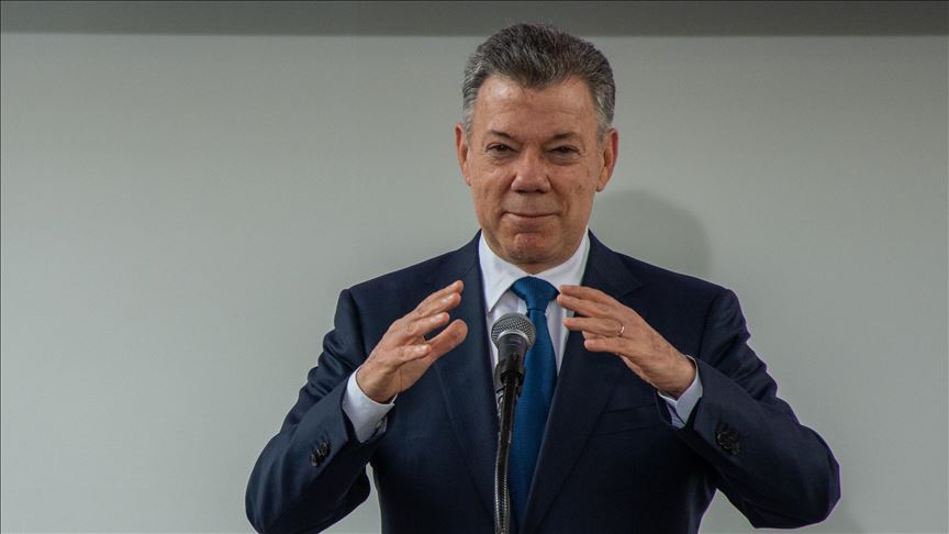 Expresidente Juan Manuel Santos: “No vamos a desfallecer en la búsqueda de la paz"