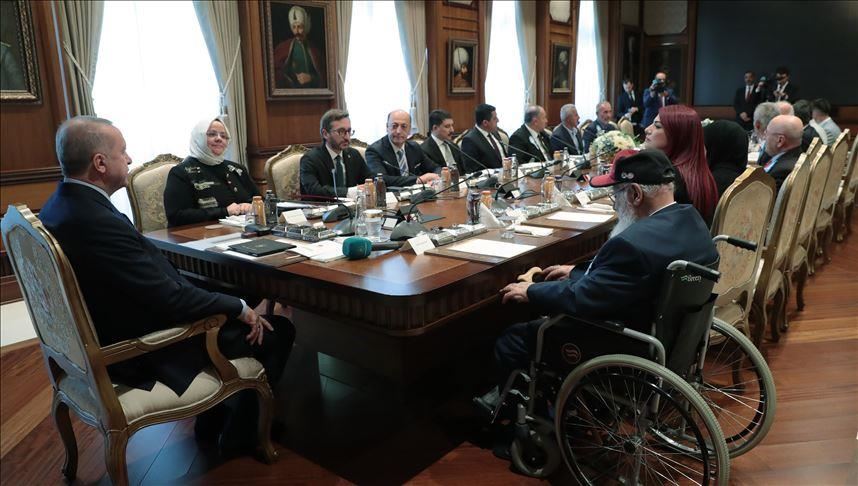 Serokomar Erdogan bi xaziyan ra hat bal hev
