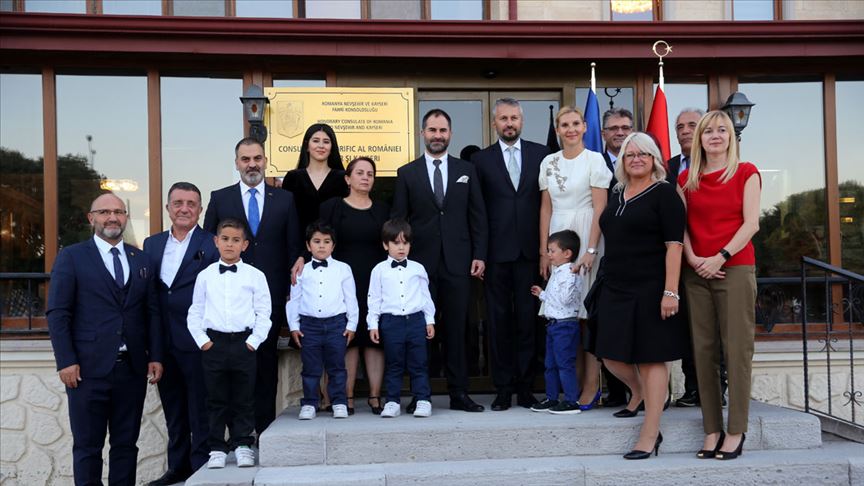Romanya'nın Nevşehir-Kayseri Fahri Konsolosluğu açıldı