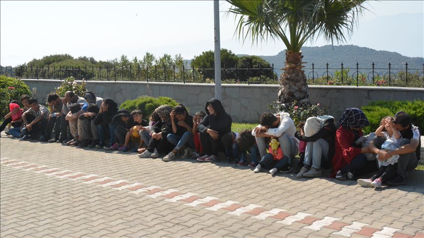 دستگیری 48 مهاجر غیرقانونی در چاناک‌قلعه ترکیه