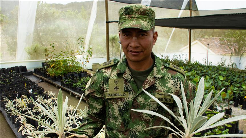 Los soldados reforestadores del Páramo de Chingaza en Colombia