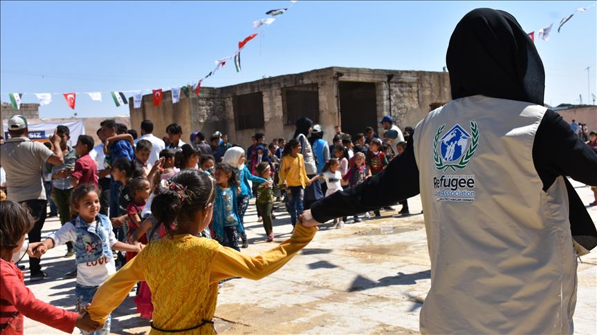 Turkish NGO’s festival for Syrian children ends