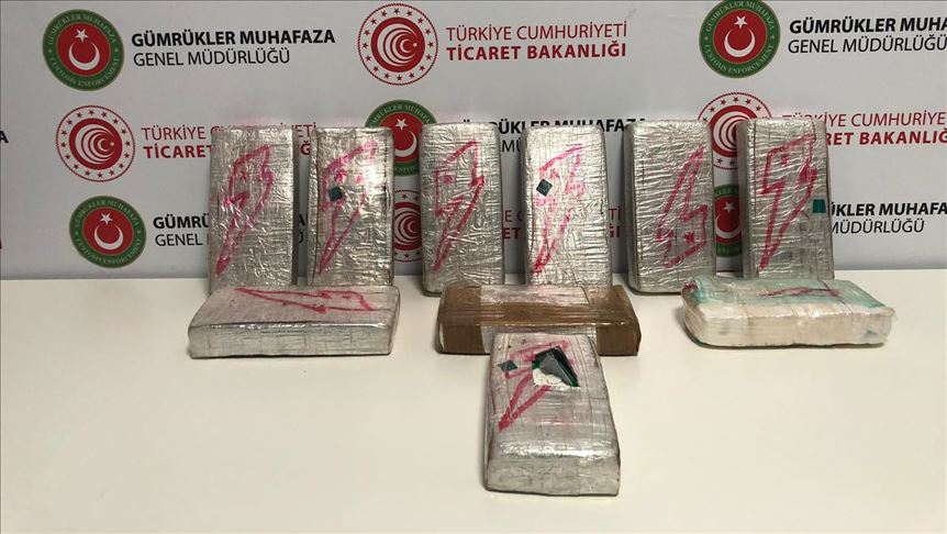 Turqi, sekuestrohen mbi 13 kg kokainë nga dy shtetas të huaj
