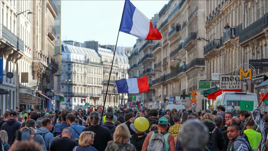 Nuevas protestas de Chalecos amarillos en París 