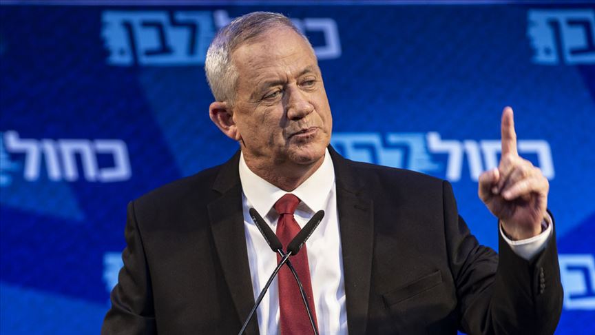 İsrail'de Filistinlileri temsil eden partiler, başbakanlık için Gantz'ı önerdi 