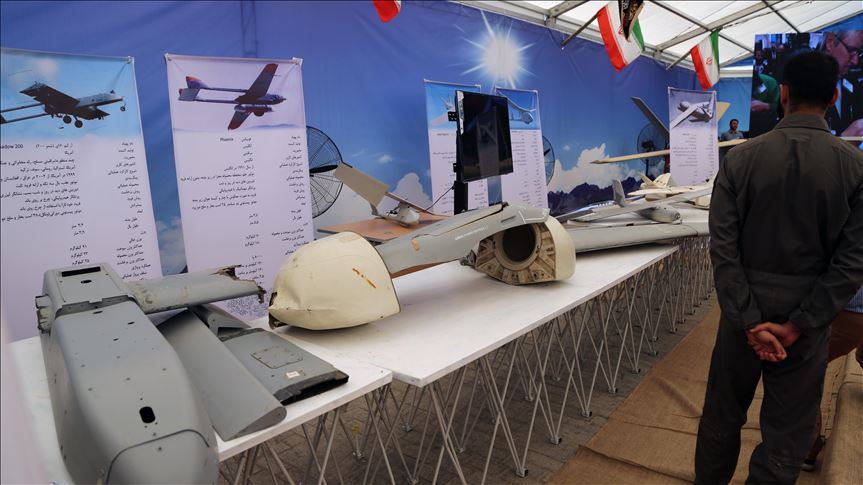 Irán exhibe drones capturados a potencias occidentales 