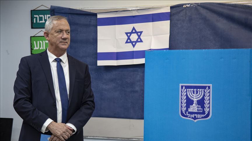 Miembros árabes del Parlamento israelí apoyan a Gantz como próximo primer ministro