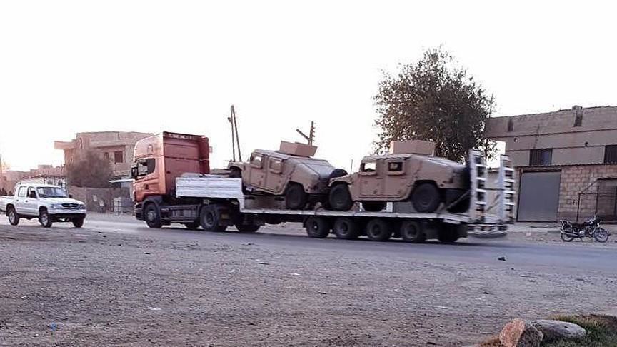 Estados Unidos entregó más camiones al YPG /PKK  en Siria