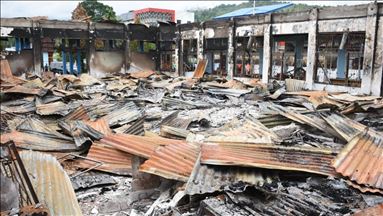Unjuk rasa di Wamena Papua, fasilitas publik dibakar massa