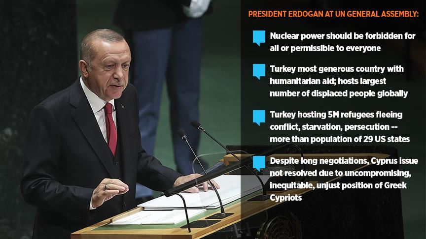 Peace corridor to solve Syria migrant crisis: Erdogan