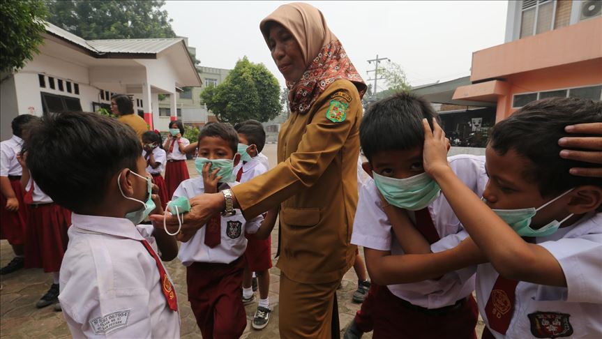 UN: Indonesia haze risks lives of 10M children