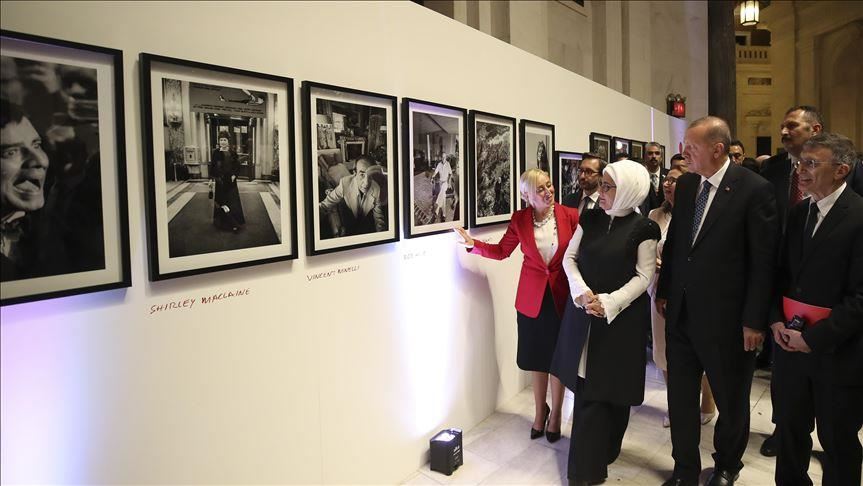 Ердоган во Њујорк ја отвори изложбата на Ара Ѓулер, доајенот на турската фотографија