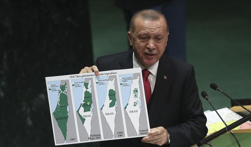 Erdogan: "Israël en veut toujours plus" 