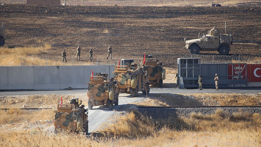 Fırat'ın doğusunda ikinci ortak kara devriyesi tamamlandı 