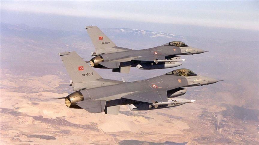 Turkish jets fly over northern Syria