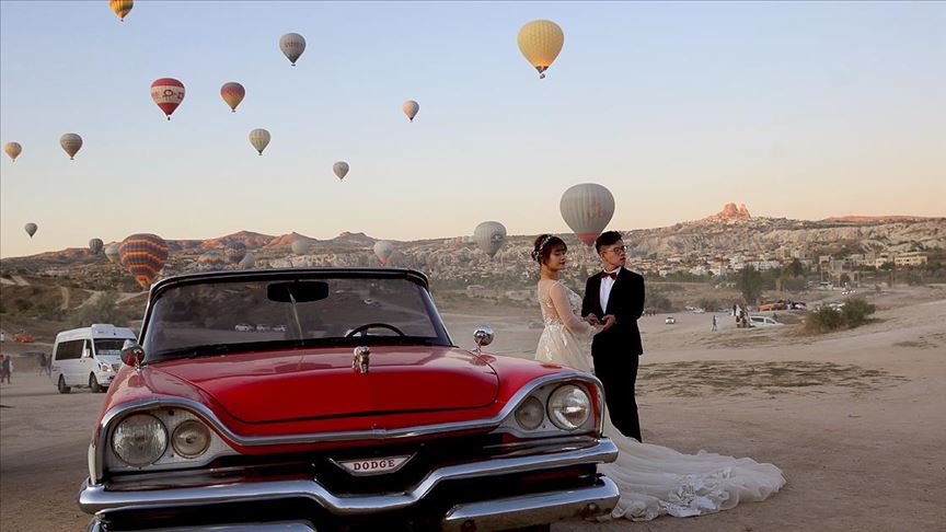Turkey's Cappadocia classes it up with vintage cars