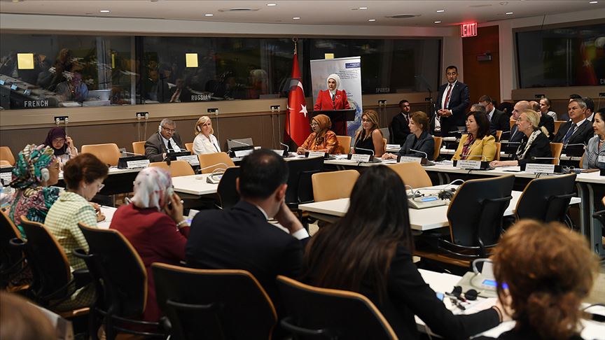 Emine Erdoğan BM'de Türkiye'nin 'Sıfır Atık' tecrübesini anlattı