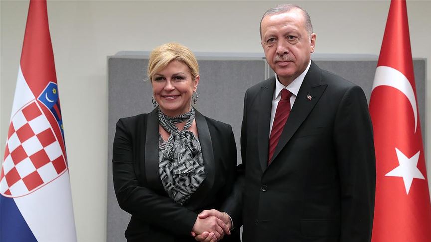 Cumhurbaşkanı Erdoğan görüşmeler gerçekleştirdi