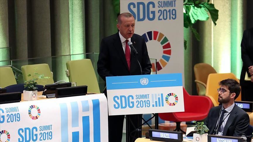 أردوغان: أعدنا الحياة للمناطق التي طهرناها من الإرهاب بسوريا