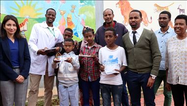 Turkey donates school supplies in Ethiopia for students