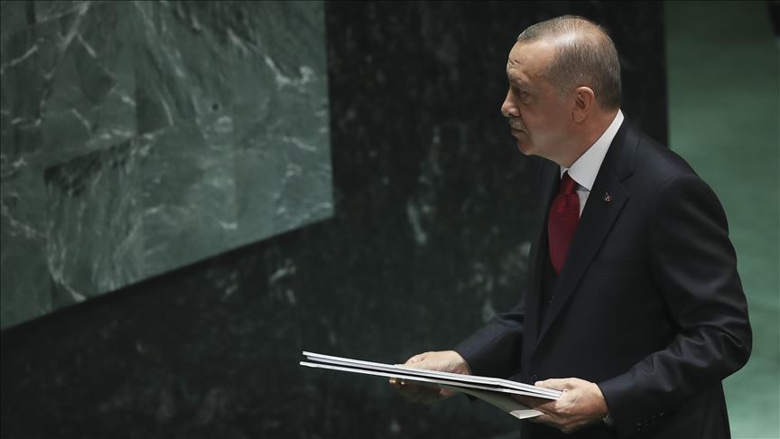 Erdogan speech incorporates humanism in diplomacy