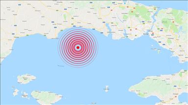 Marmara Denizi'nde 144 artçı sarsıntı kaydedildi