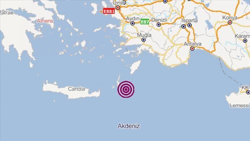 Земјотрес со јачина од 4 степени ја погоди југозападна Турција