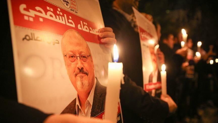 Mengenang setahun jurnalis Khashoggi, masyarakat gelar aksi di Jerman 