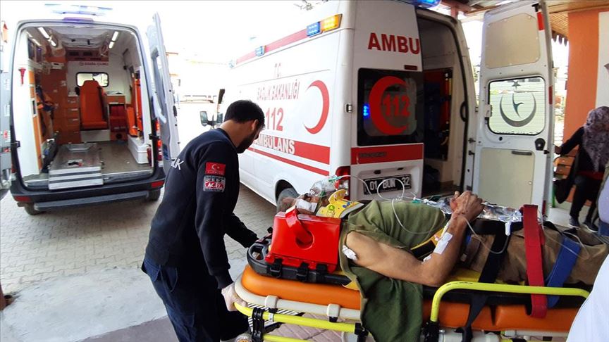ambulans helikopter trafik kazasi