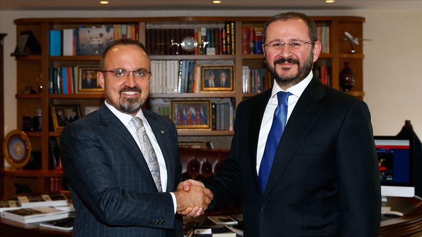 AK Parti Grup Başkanvekili Turan'dan AA'ya ziyaret