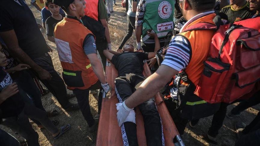 Gaza : Un Palestinien tombe en martyr sous les balles de l'occupant israélien