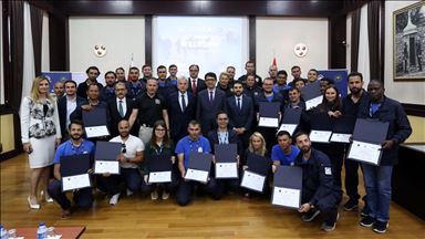 AA'nın 17. Dönem Savaş Muhabirliği Eğitim Programı sona erdi