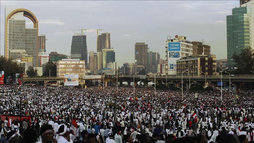 Ethiopia’s largest ethnic group crowd for annual ritual