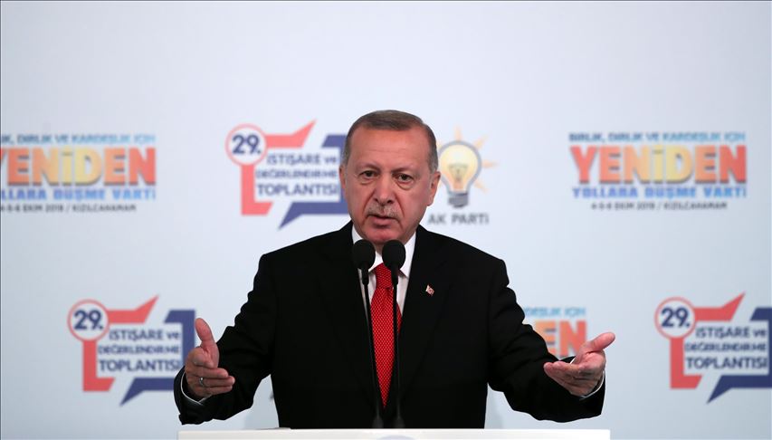 أردوغان: سنخفّض التضخم دون 5 بالمئة خلال البرنامج الاقتصادي الجديد