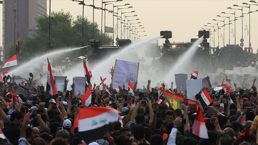نتيجة بحث الصور عن احتجاجات العراق