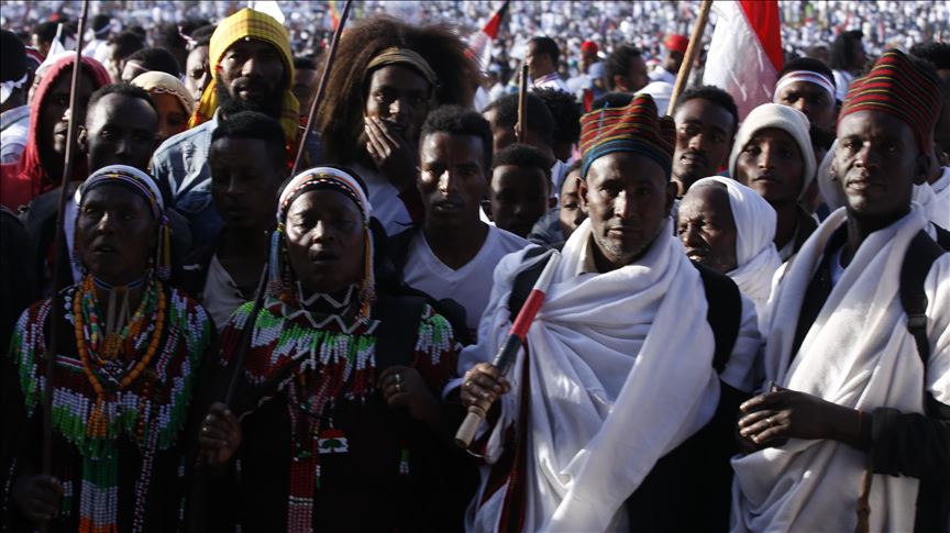 Etiopía 1988 25th Aniversario Celebración de la OUA FDC 