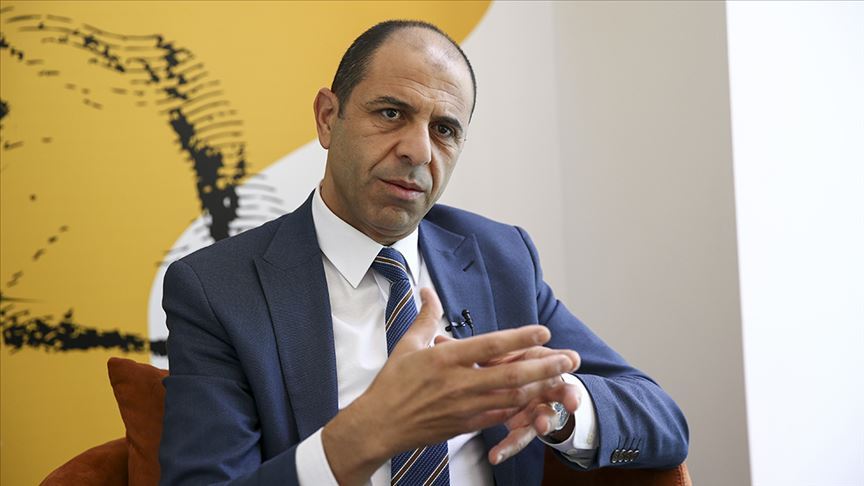 KKTC Dışişleri Bakanı Özersay’dan Yunanistan’a tepki