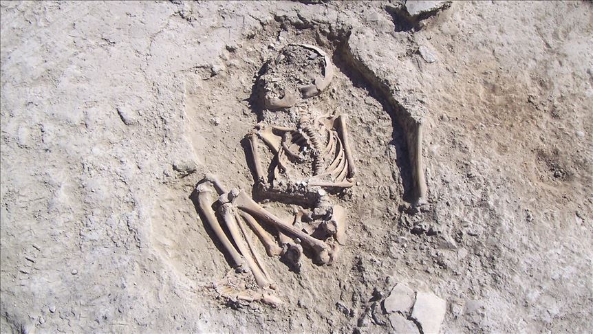 Desentierran en Turquía esqueleto de niño de hace 5.700 años 