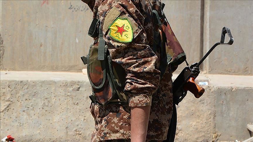 YPG/PKK terrorists deployed in northern Syria