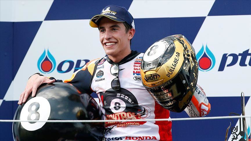 MotoGP, Marquez shpallet kampion bote