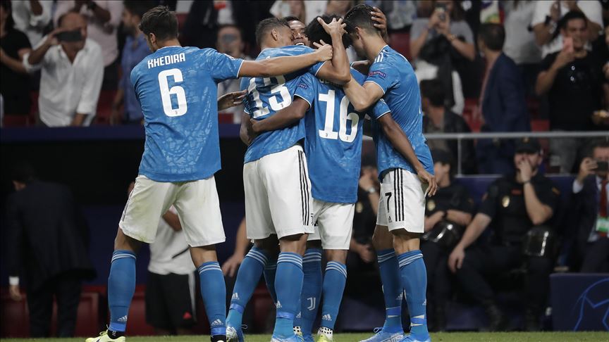 Juventus take over top spot in Serie A from Inter 