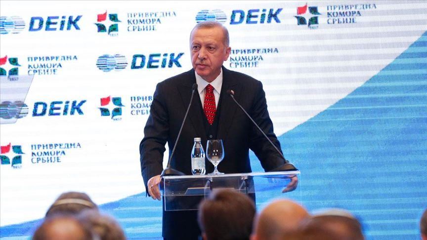 Erdogan : la Turquie et la Serbie visent un volume commercial bilatéral de 5 milliards de dollars